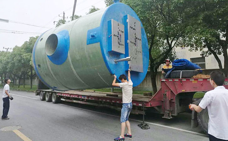 上海祥彩网智能一体化泵站
